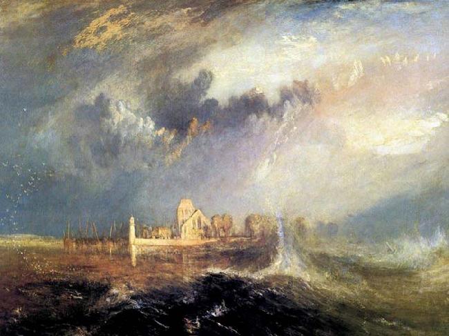 Joseph Mallord William Turner Quillebeuf, at the Mouth of Seine Germany oil painting art